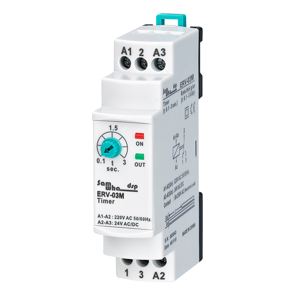 Shelly Relay Module - Samwha-Dsp relai waktu penundaan, ERV-XXM dapat