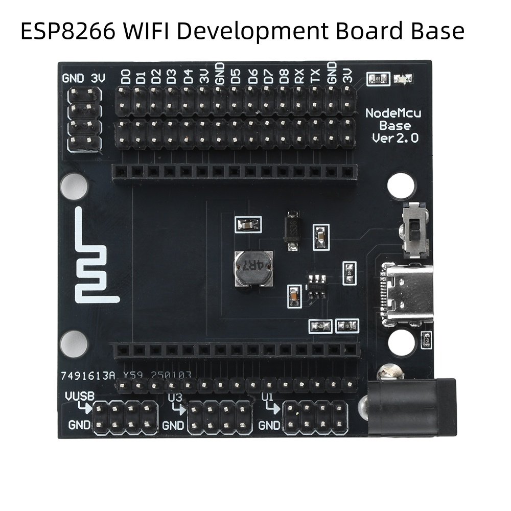 Esp8266 Nodemcu Board - NodeMcu Base ESP8266 Papan Uji DIY