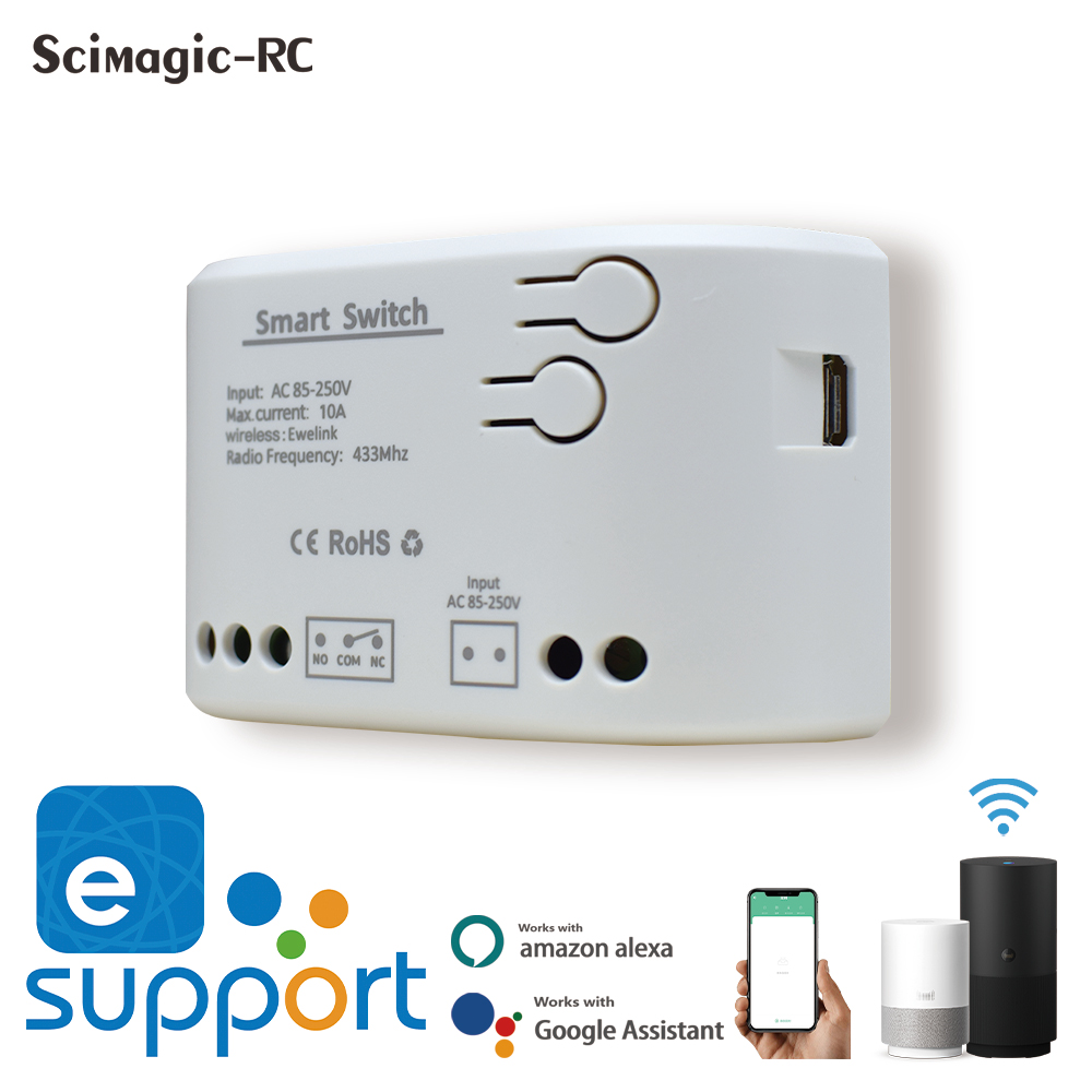 433Mhz Receiver Module - Modul Relay Pintar Wifi EWELINK 1CH
