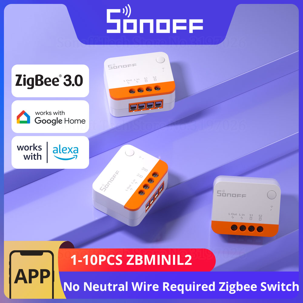 Sonoff Basic Switch - 1-10 Buah SONOFF ZBMINIL2 Zigbee 3.0
