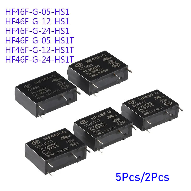 Shelly Relay Module - 5 Buah/1 Buah Relai HF46F HF46F-G