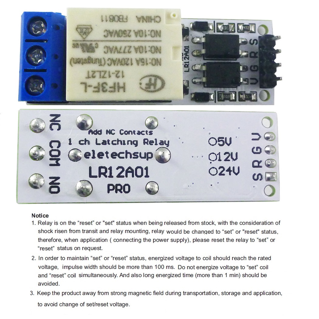 Shelly Relay Module - ESP32 Kompatibel 5V 12V 24V Modul