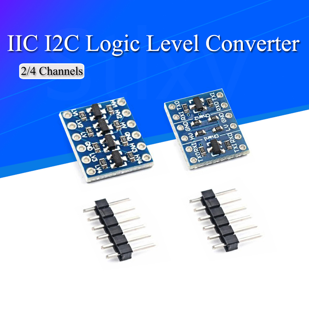 Level Shifter 3.3V - 10 buah 2/4 saluran IIC I2C