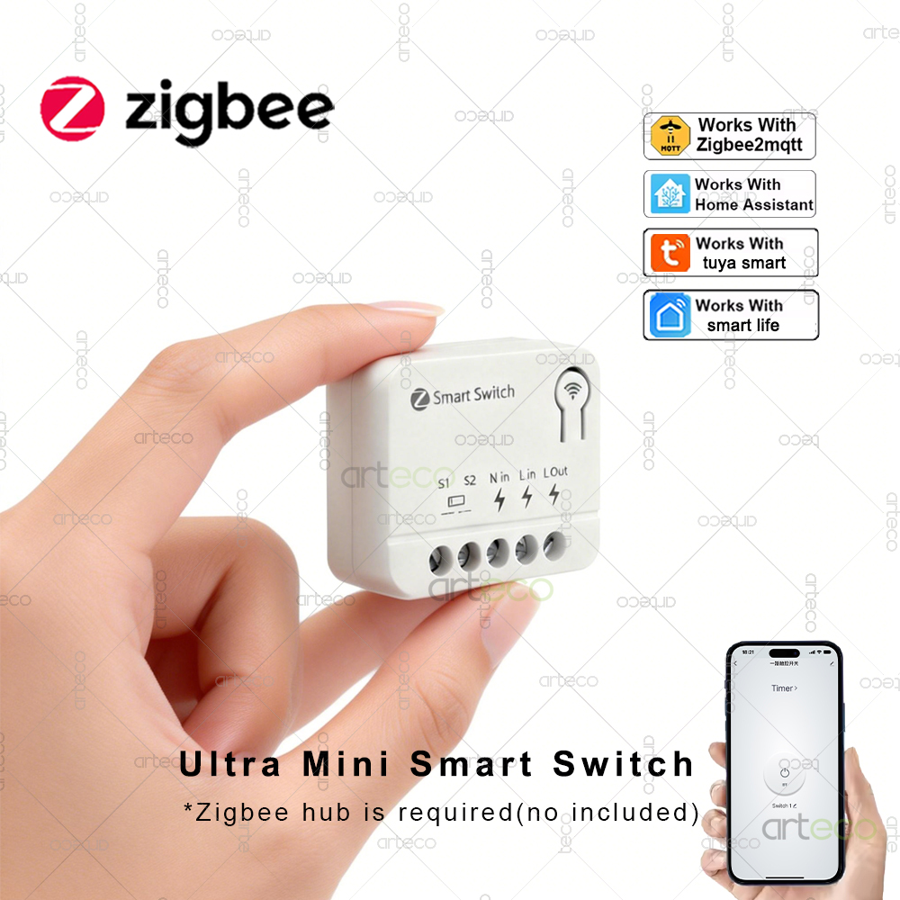 Home Automation Ideas - Zigbee Mini Breaker DIY Modul Sakelar