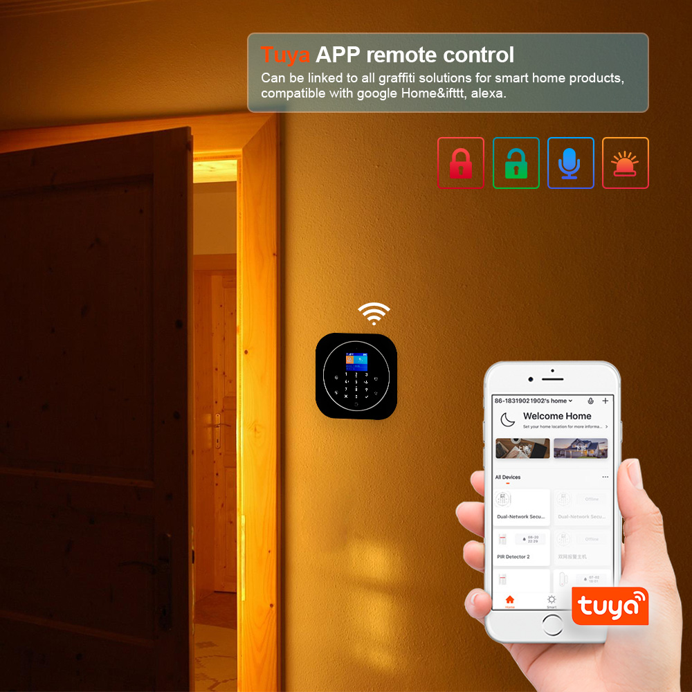 KERUI G12 2G Wifi Nirkabel Sis - Home Automation System Diy ulasan dan harga