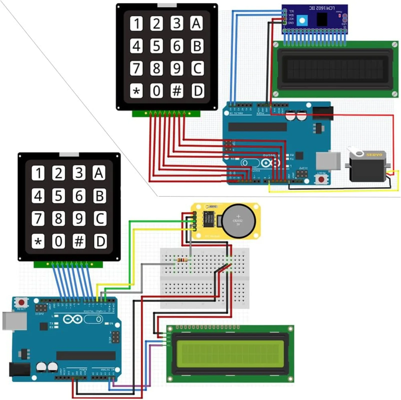 Modul Keyboard Membran Matriks - Home Automation Arduino ulasan dan harga