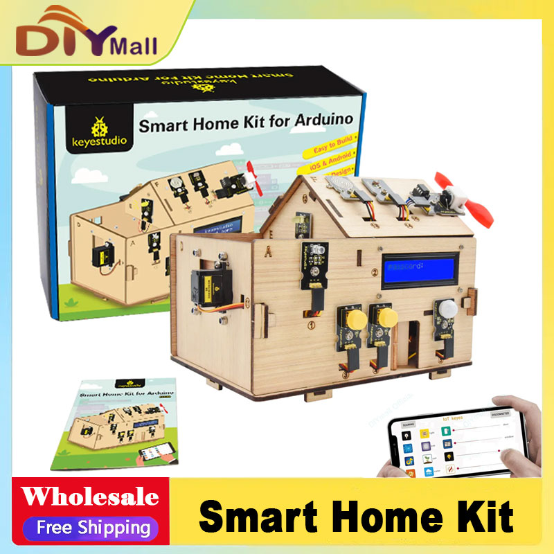Kit Rumah Pintar IoT Keyestudi - Home Automation Arduino ulasan dan harga