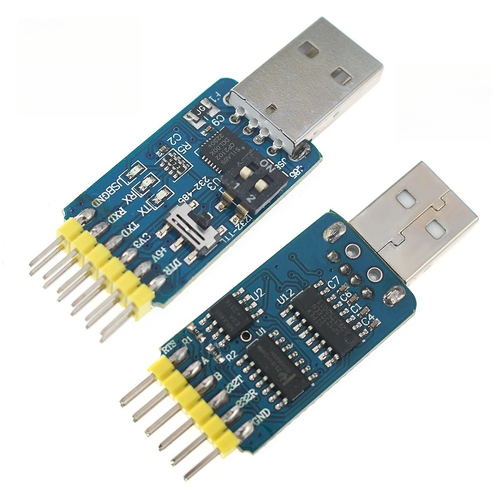 Adaptor Seri USB 6 In 1 CP2102 - Level Shifter 3.3V ulasan dan harga