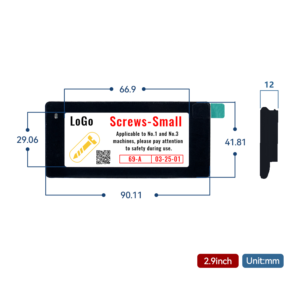 Label Rak Elektronik Epaper ES - Display Epaper 2.9 ulasan dan harga