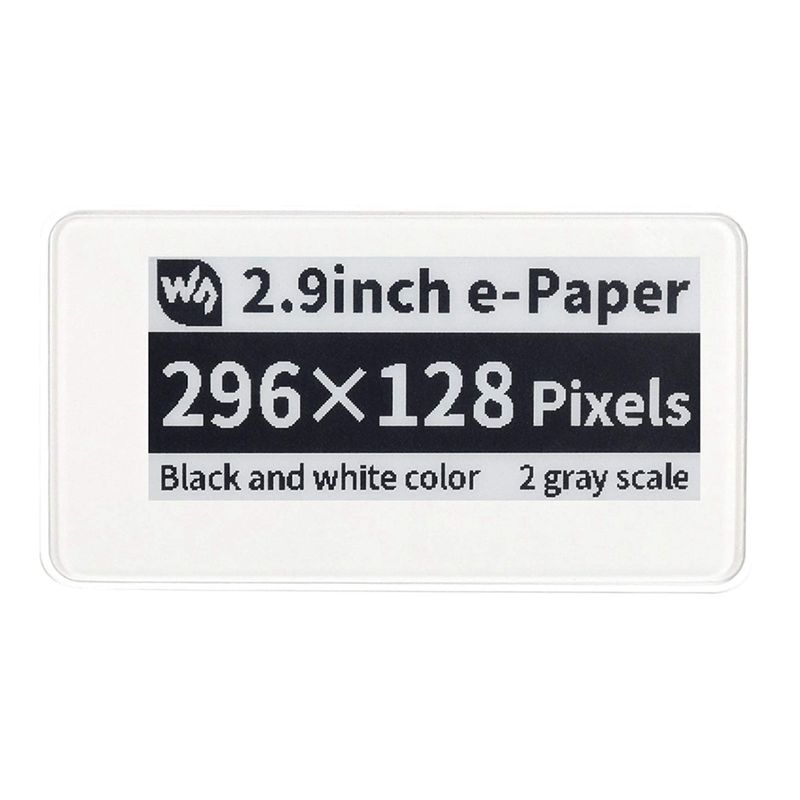 Waveshare Modul Layar Tampilan - Display Epaper 2.9 ulasan dan harga