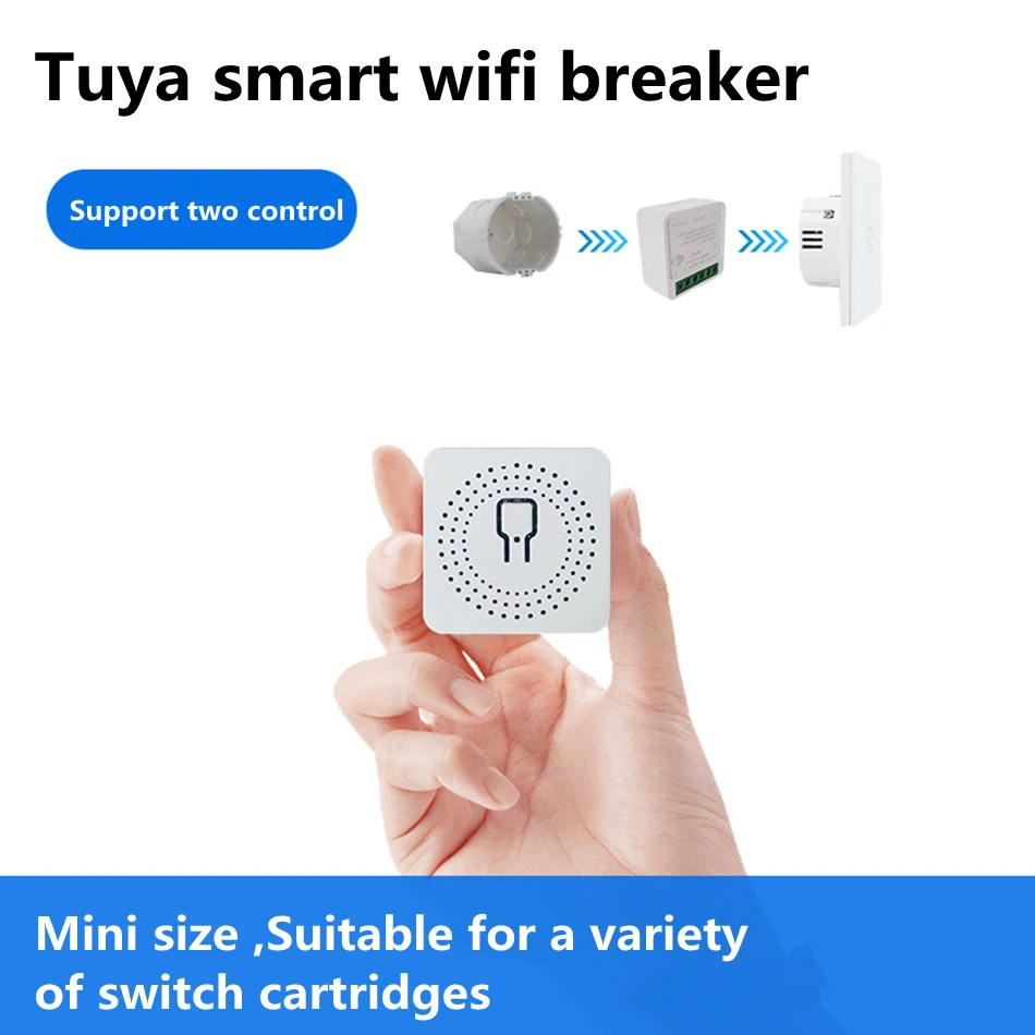 Kontrol 2 Arah Tuya Mini 16A W - Diy Home Automation Controller ulasan dan harga