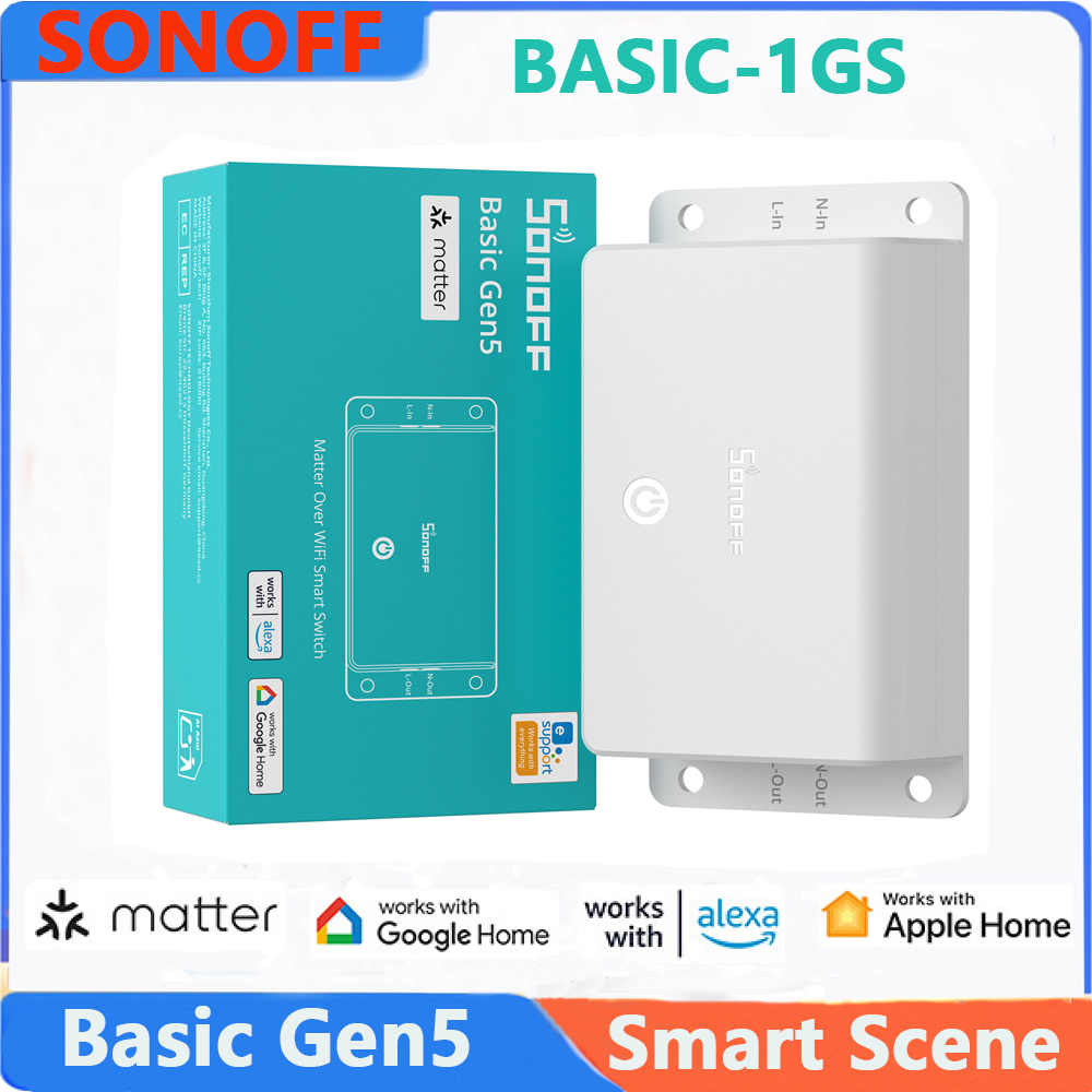 SONOFF Basic Gen5 (BASIC-1GS)  - Sonoff Basic Switch ulasan dan harga