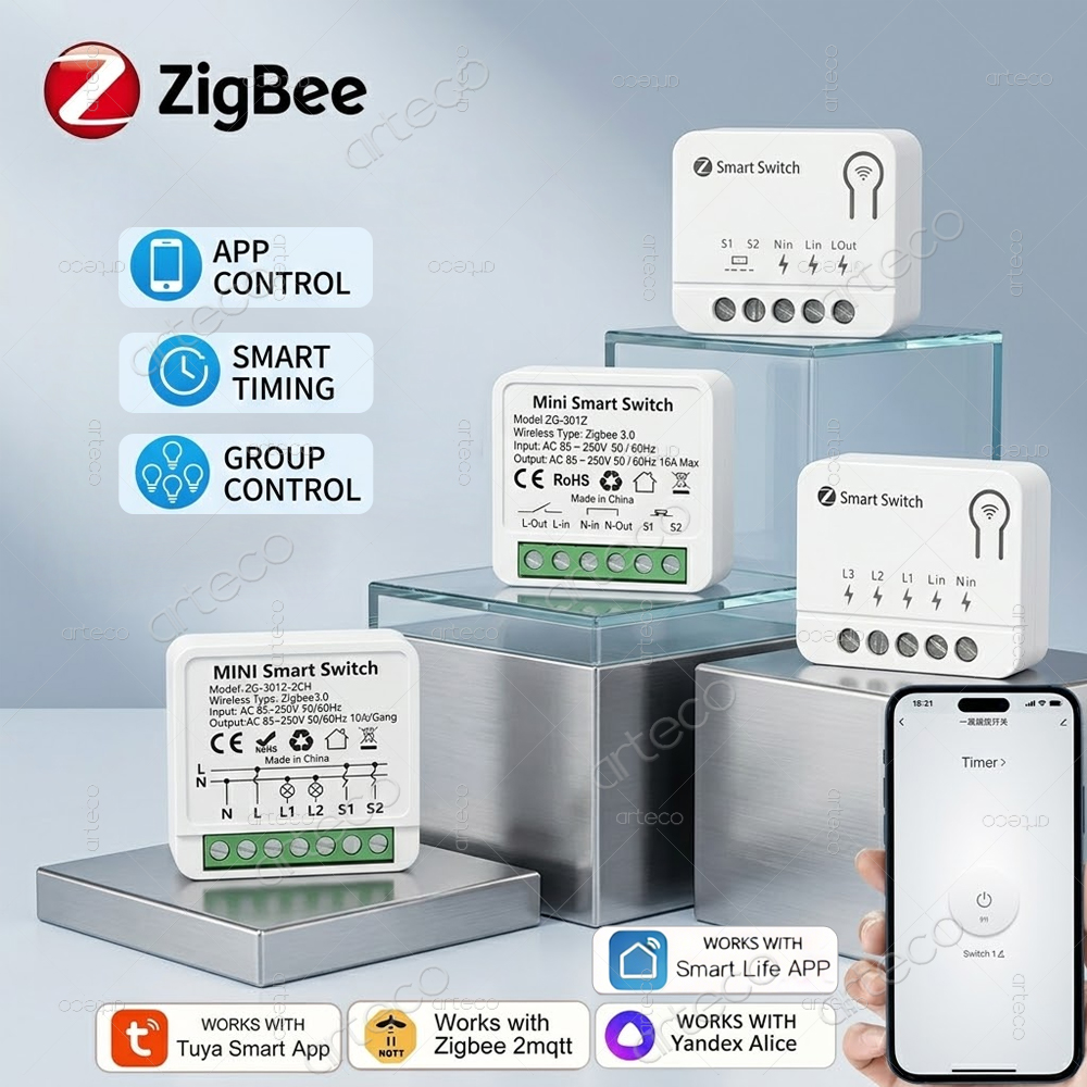 Tuya Zigbee Mini DIY Modul Sak - Diy Home Automation Controller ulasan dan harga