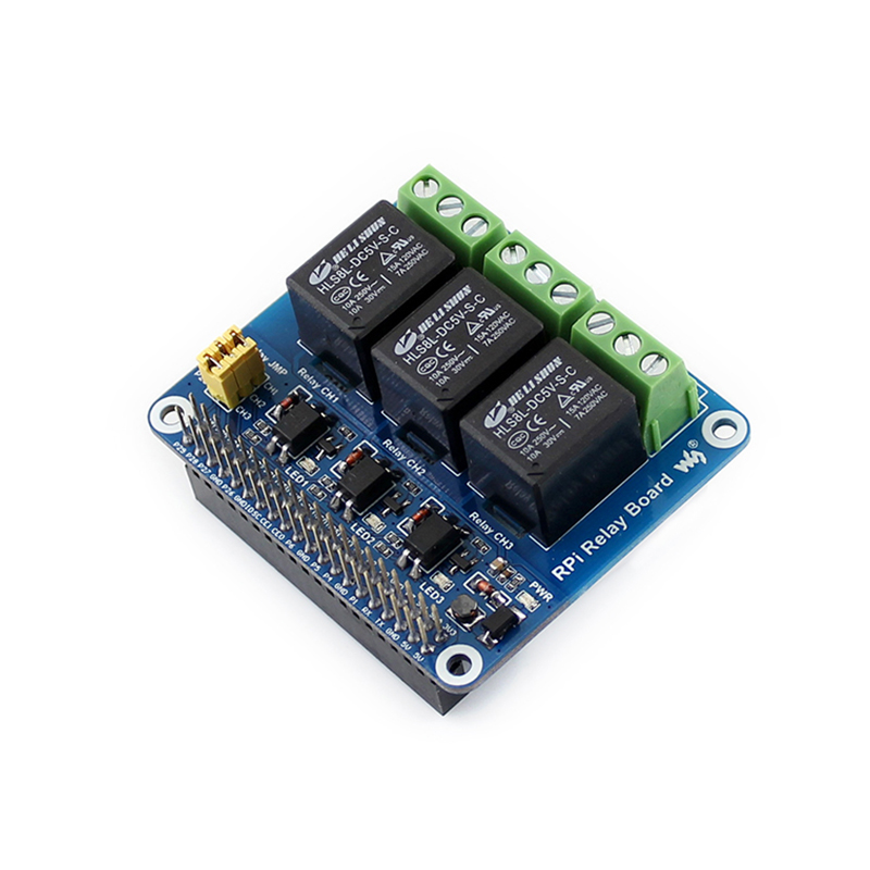 Papan ekspansi Relay 3 saluran - Home Automation Raspberry Pi ulasan dan harga