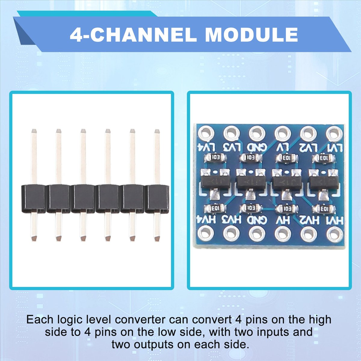 AT42 10 Buah Konverter Tingkat - Level Shifter 3.3V ulasan dan harga