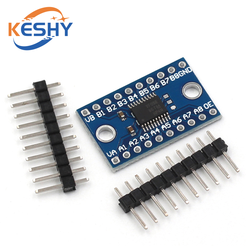 Konverter Level logika 8 salur - Level Shifter 3.3V ulasan dan harga