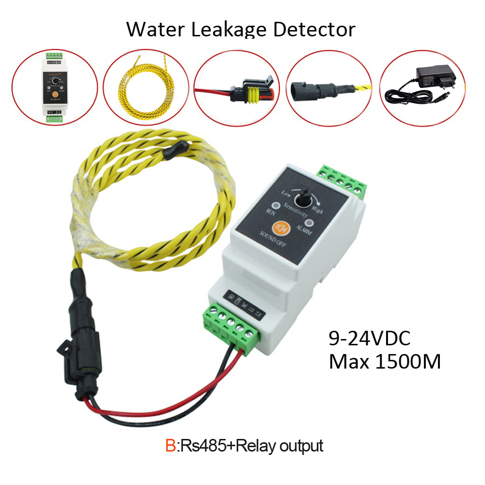 1Set detektor kebocoran air ka - Water Leak Detector Wired ulasan dan harga