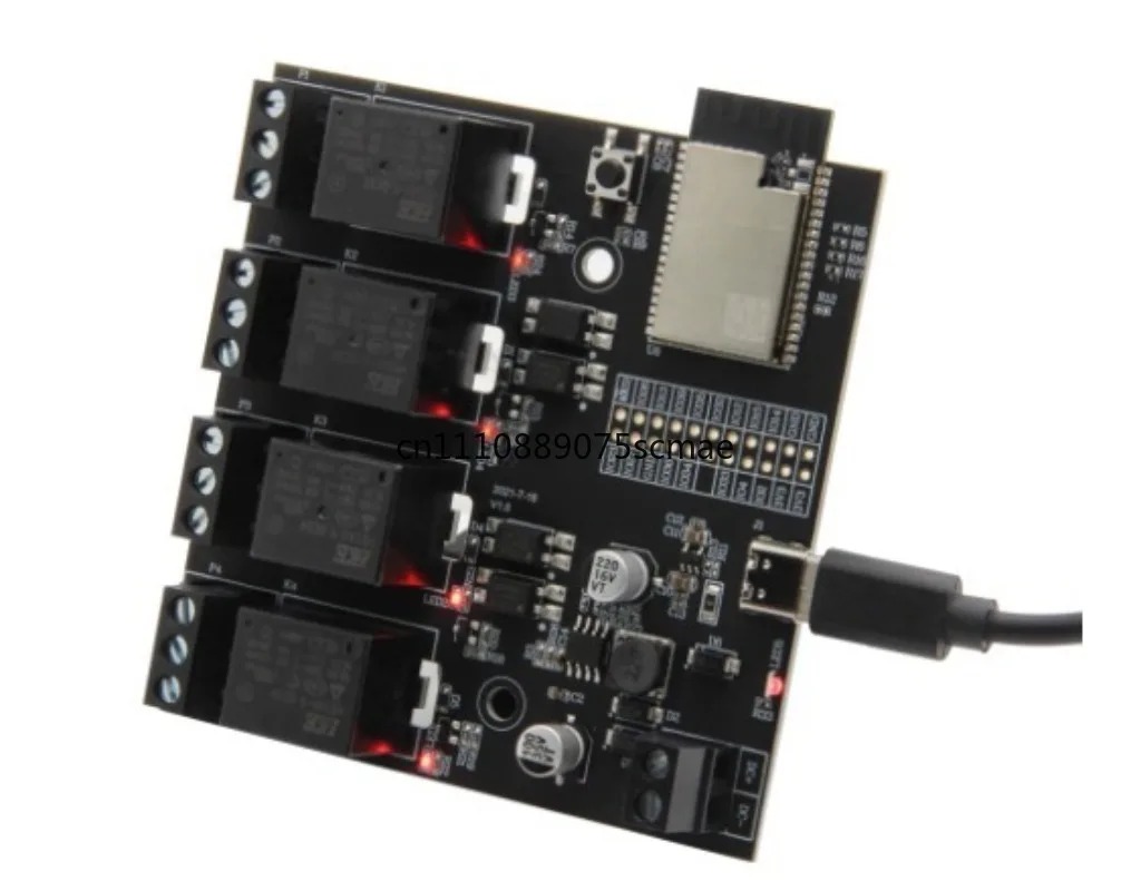 T-Relay ESP32 Quad DC 5V Modul - Home Automation Diy Projects ulasan dan harga