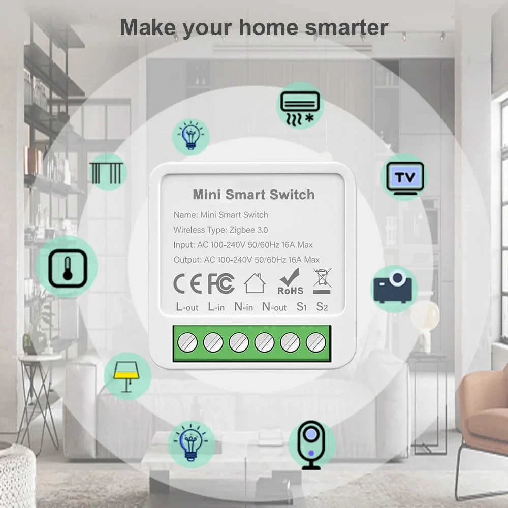 Modul Sakelar Pintar WiFi Zigb - Diy Home Automation System ulasan dan harga