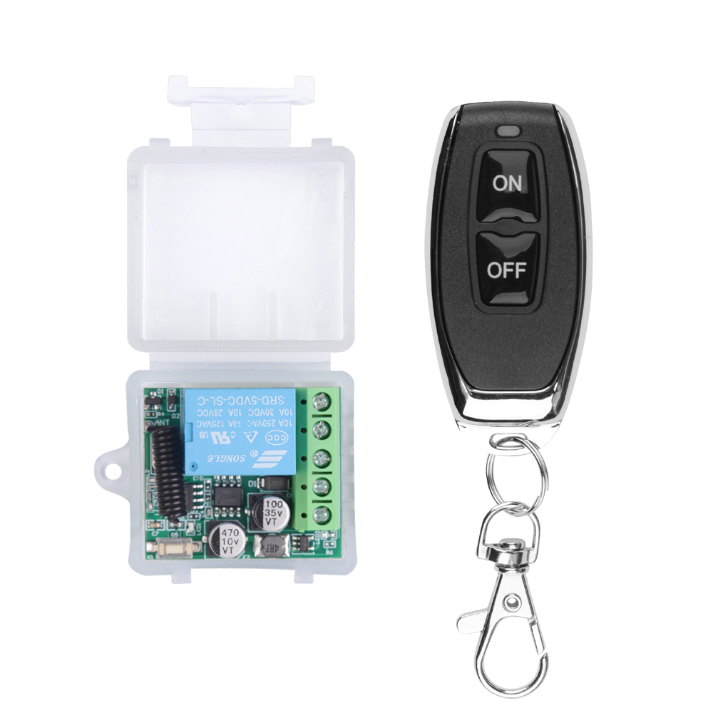 DC 12V 433Mhz RF Saklar Remote - Diy Home Automation Controller ulasan dan harga