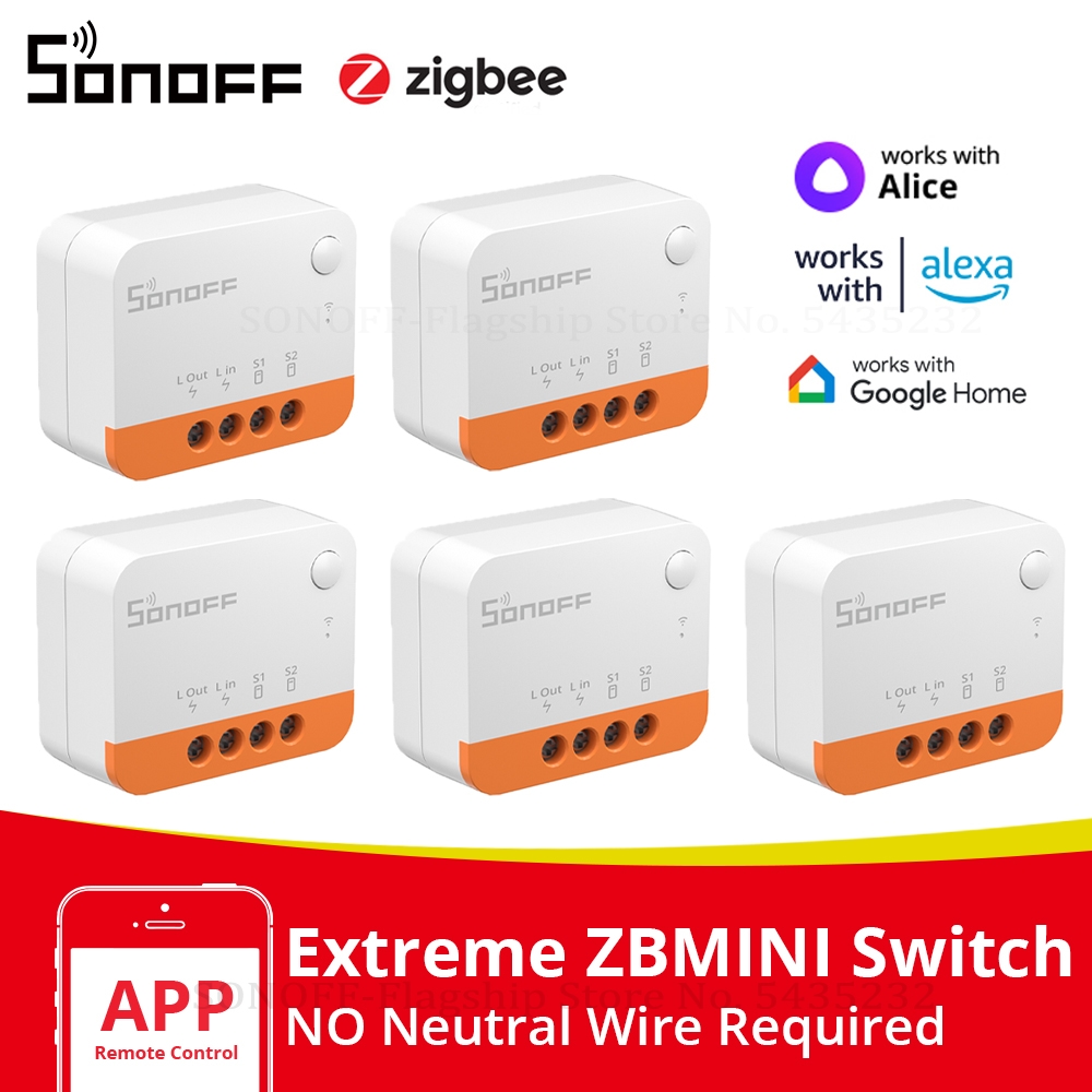 Modul Saklar Pintar DIY Zigbee - Sonoff Basic Switch ulasan dan harga