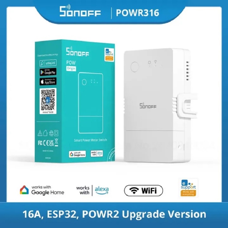 SONOFF POW Origin Powr316 Sake - Sonoff Basic Switch ulasan dan harga