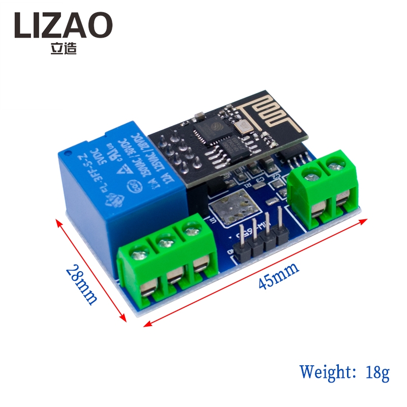 LIZAO ESP8266 5V WiFi IoT Modu - Home Automation Diy Projects ulasan dan harga