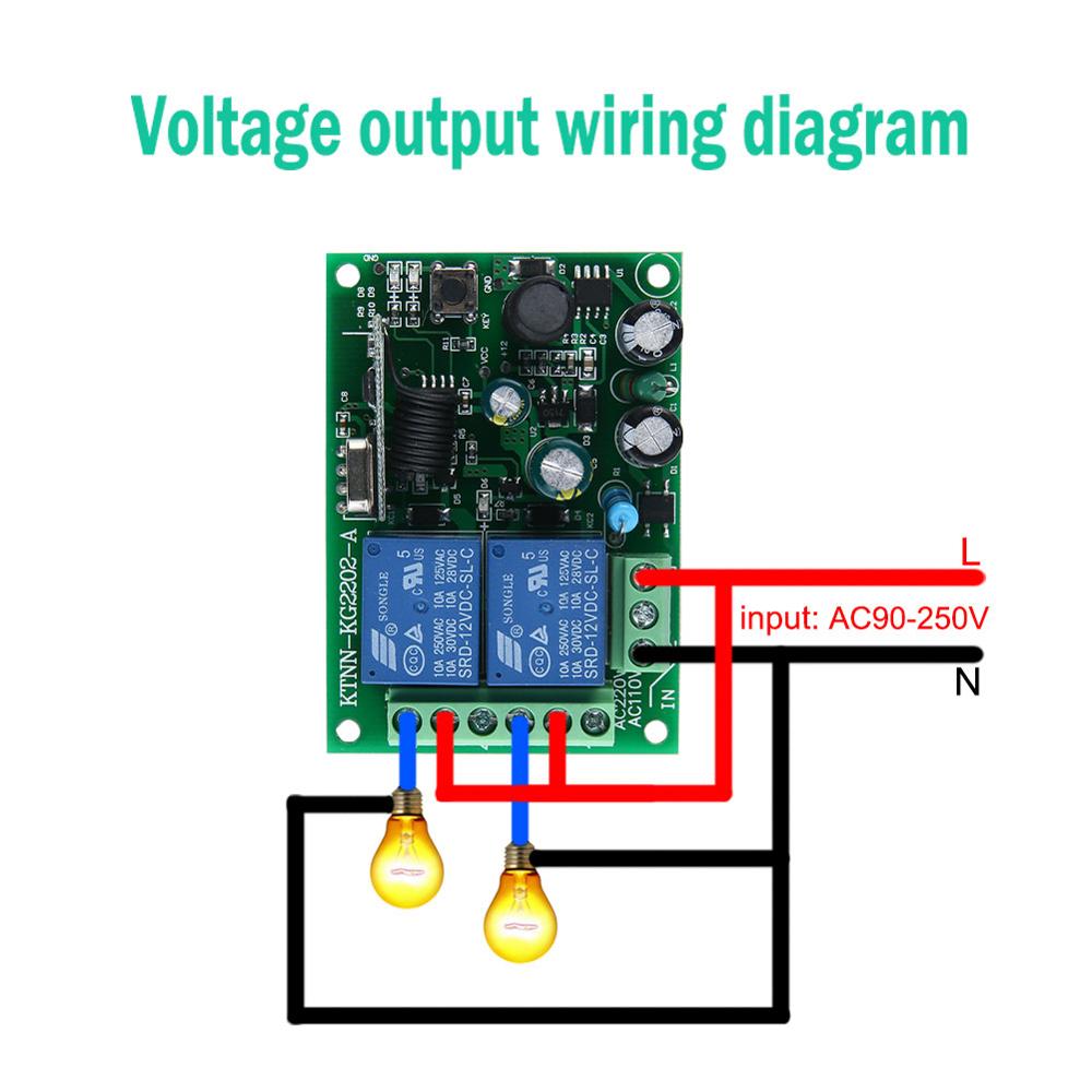 433 Mhz Sakelar Remote Control - 433Mhz Receiver Module ulasan dan harga