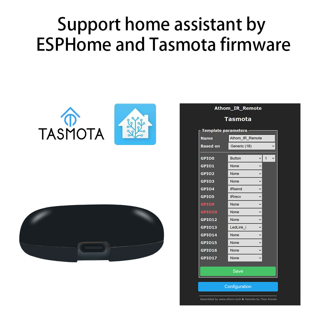 Tasmota MQTT IR Remote Kontrol - Diy Home Automation Controller ulasan dan harga