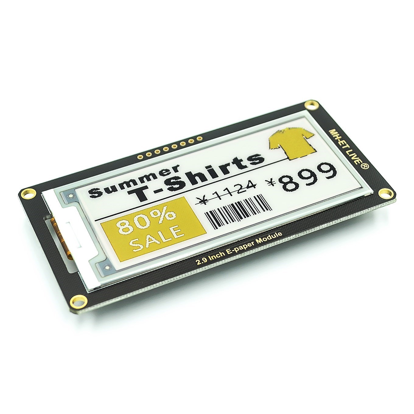 2.9 inci modul Epaper e-kertas - Display Epaper 2.9 ulasan dan harga